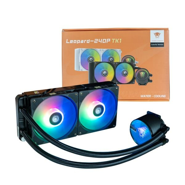 Tản Nhiệt Nước CPU Leopard 240 TK1 ARGB SYNC MAIN Đen/ Trắng – Hàng Chính Hãng