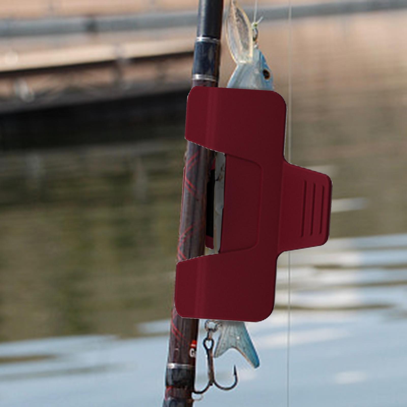 Fishing Rod Baits Clip  Covers Fishing Tackle Tools Easy to Use Abrasion Resistance Fishing Pole Holder Clip  Wraps