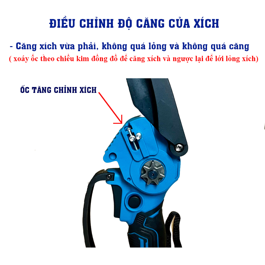 Hình ảnh Máy cưa xích cầm tay, máy cưa gỗ mini dùng pin M..K.T 199V pin 10cell cắt gỗ tỉa cành