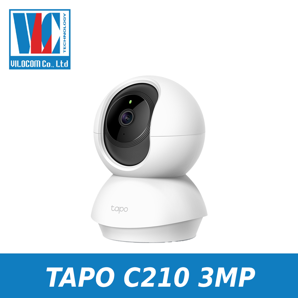 Camera Tp-Link Tapo C210 C211 C212 Quay và Quét: 360º 3.0MP - Hàng Chính Hãng