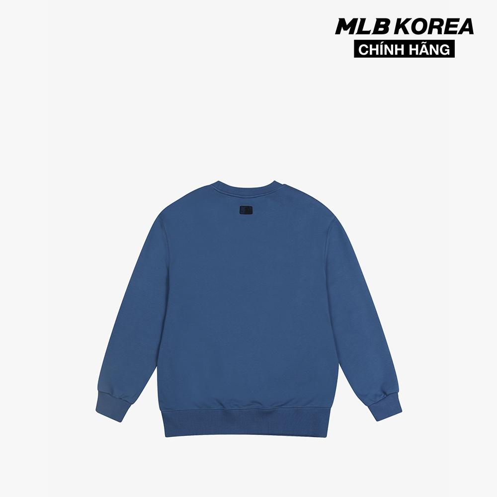 MLB - Áo sweatshirt phom suông tay dài Check Front Logo 31MTE2041-43U