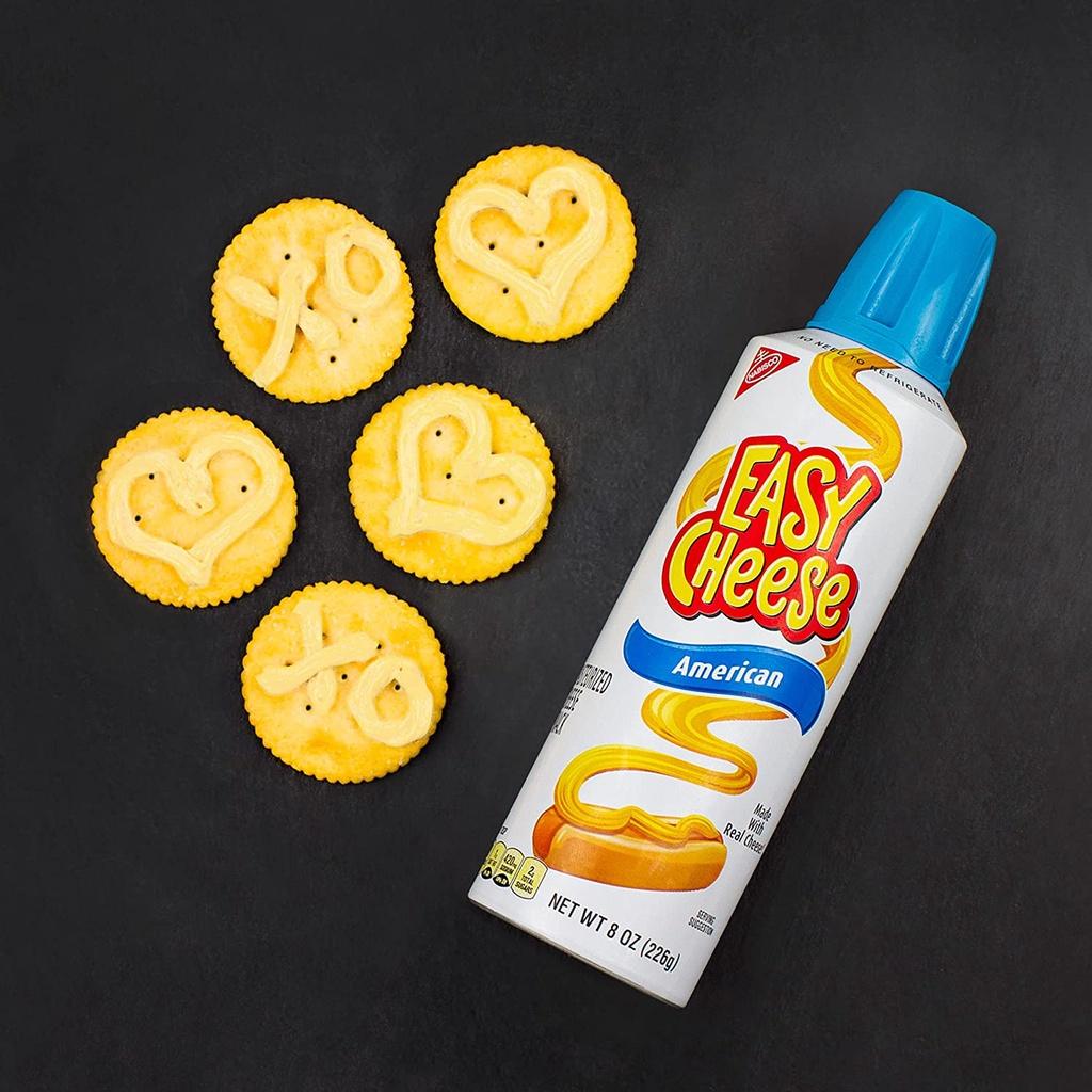 CHAI PHÔ MAI XỊT NABISCO AMERICAN Easy Cheese Snack, 226g (8oz)