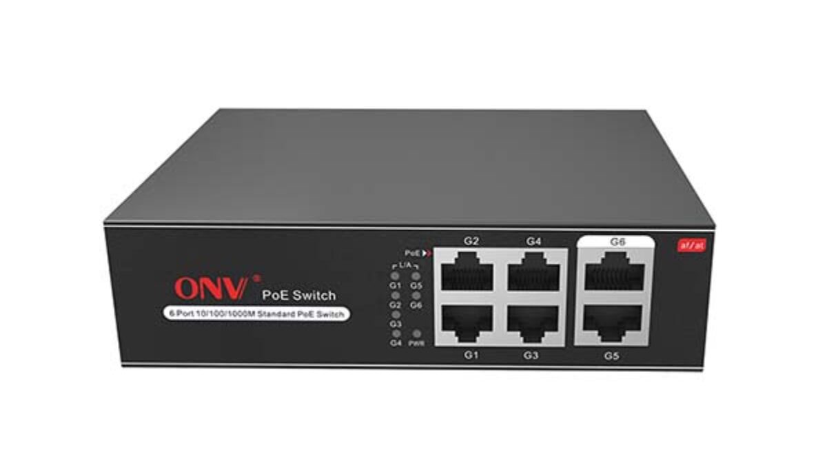 Switch POE 4 Cổng 1000M + 2 Port Uplink ONV-H3064PS-HÀNG CHÍNH HÃNG