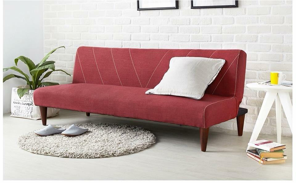 Sofa bed đa năng Juno sofa màu đỏ