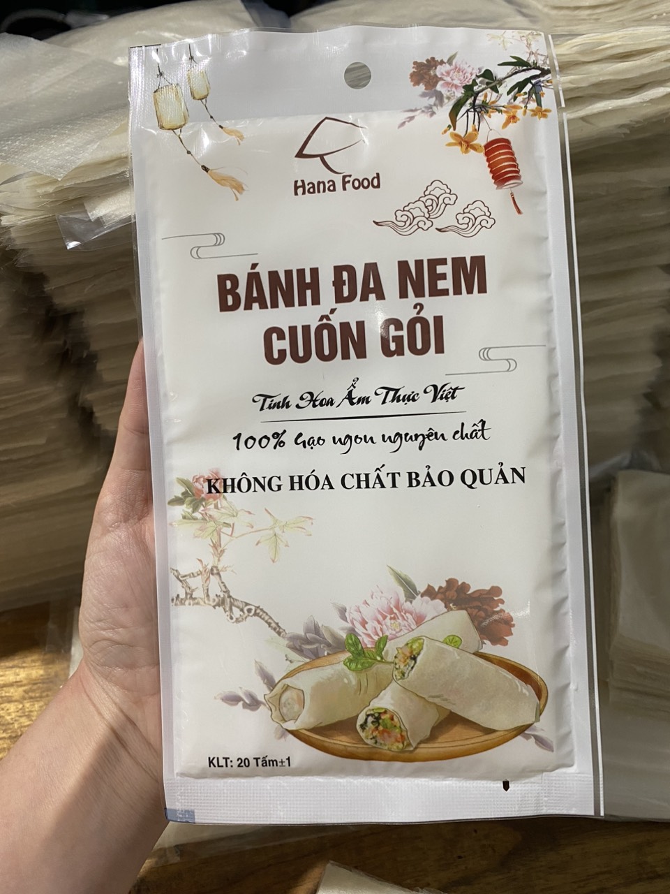 Bánh đa nem ăn sống (Cuốn Gỏi) Combo 5 gói