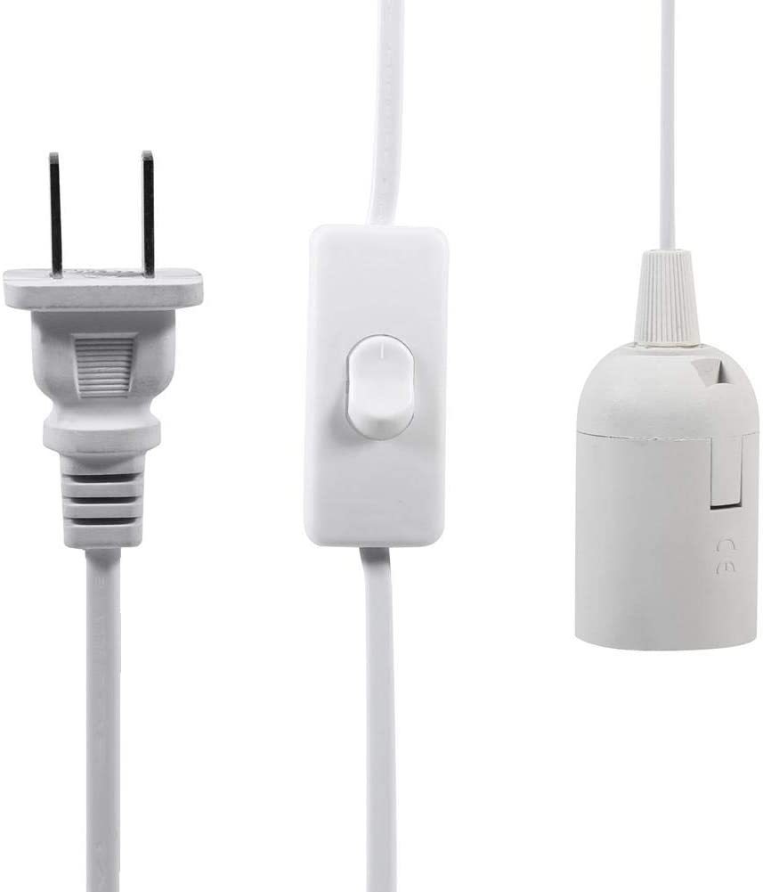 Dây Nối Dài Đui Đèn E27 Có Công Tắc