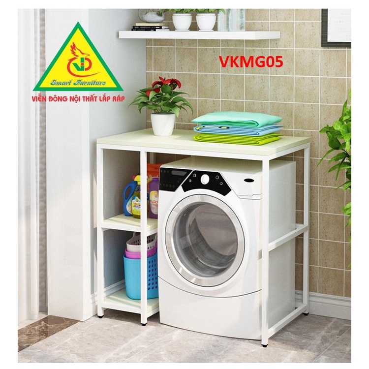 Kệ máy giặt cửa ngang  VKMG05A- Nội thất  thất lắp ráp Viendong Adv