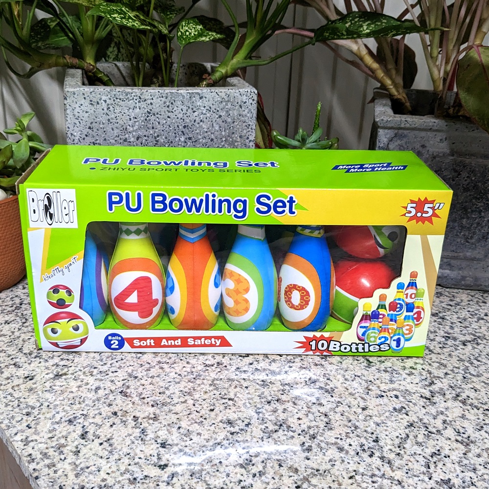 Bộ đồ chơi bowling set 10 chi tiết cho bé BABYPLAZA UL222502