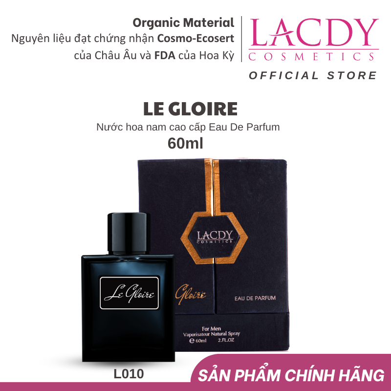Nước Hoa Nam Lacdy Le Gloire 50ml -L010