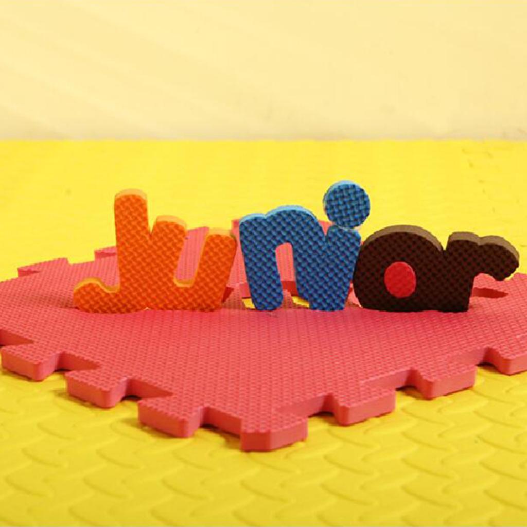 10Pcs Foam Puzzle Exercise Mat Tiles Baby Playing Crawling Mat