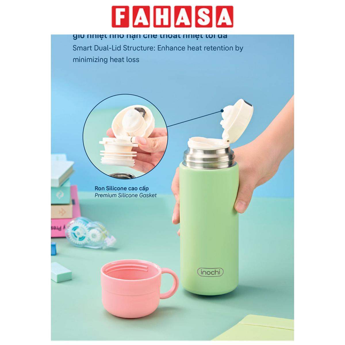 Bình Giữ Nhiệt Fuji Jolly 450 ml - Inochi KNK.BFJL.0450 - Màu Xanh Cốm