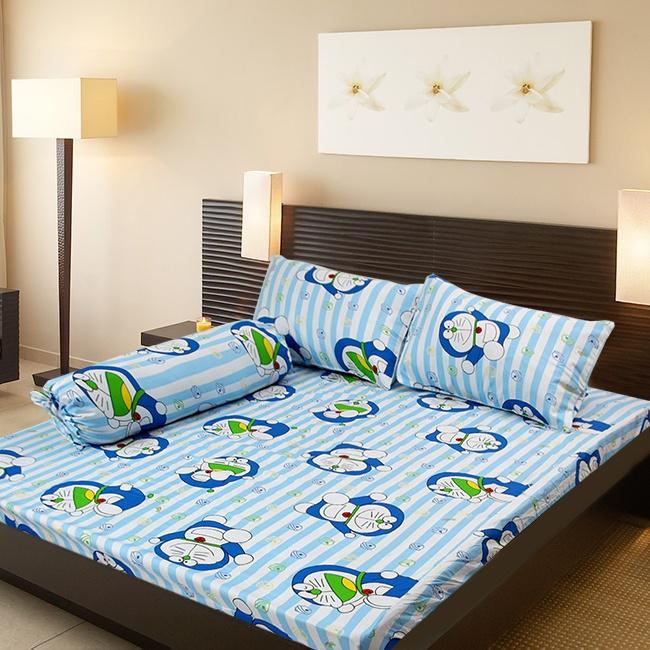 Bộ Drap Cotton THẮNG LỢI 4 món hoặc drap lẻ.1m8x2m