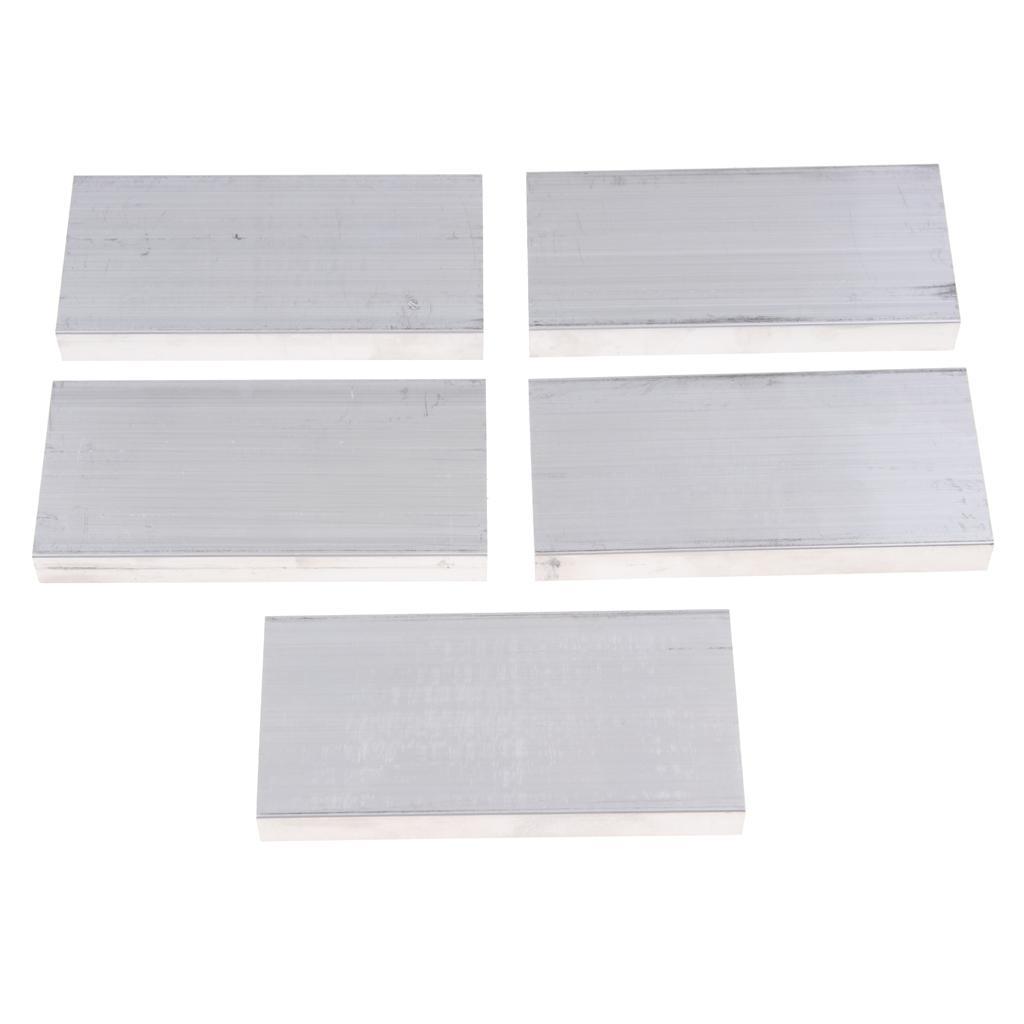 5 Pack Aluminum Heat Sink Cooling Fin for CPU LED Light Amp