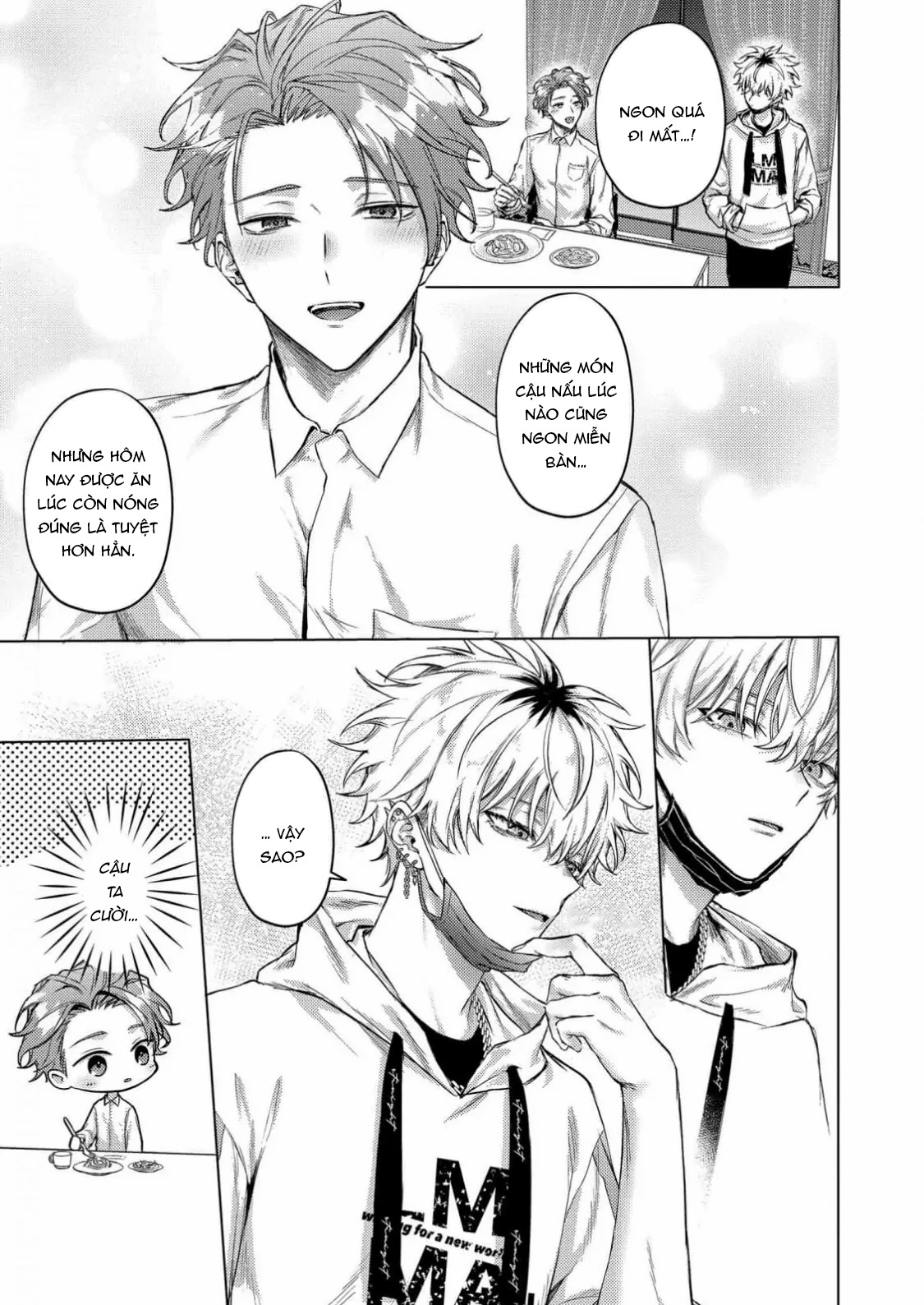 chú mèo ngọt ngào đến nhà tôi mỗi lúc chạng vạng chapter 1 15