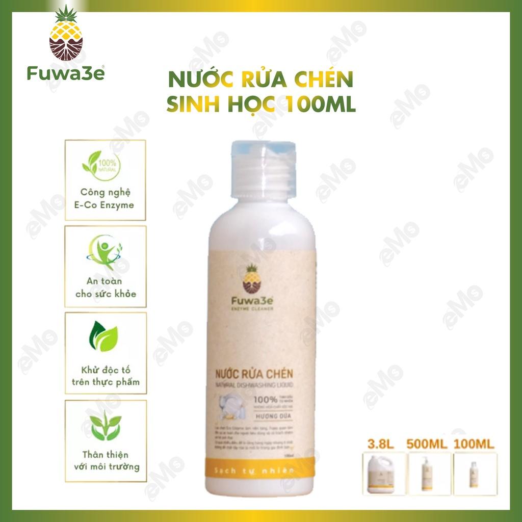 Nước rửa chén Fuwa3E chai 100ml