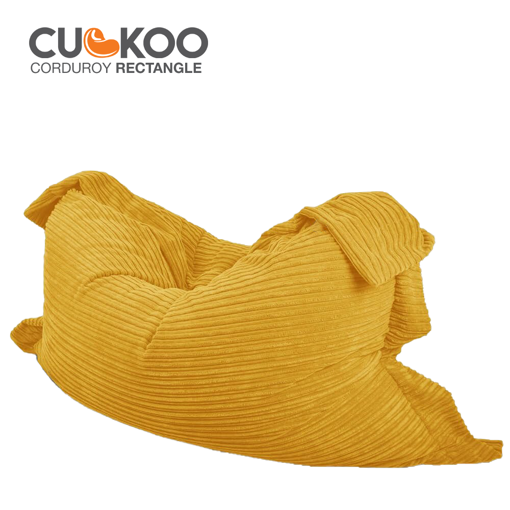 Ghế lười CUCKOO Rectangle (đã làm đầy hạt xốp) vải nhung gân (Corduroy)