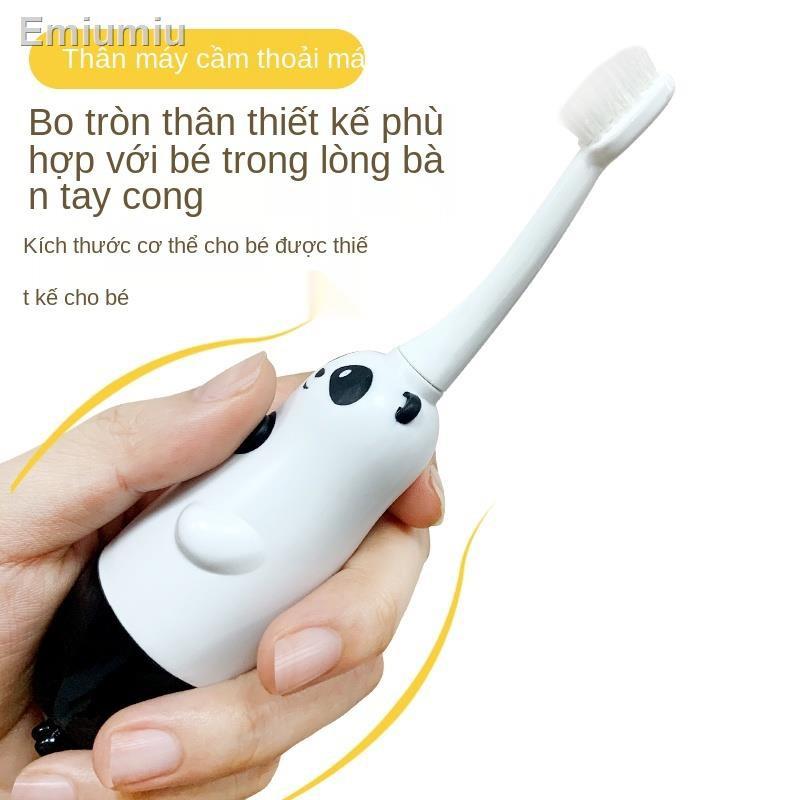 ❏●Bàn chải đánh răng điện trẻ em 2-6-12 tuổi bàn chải đánh răng có thể sạc lại được