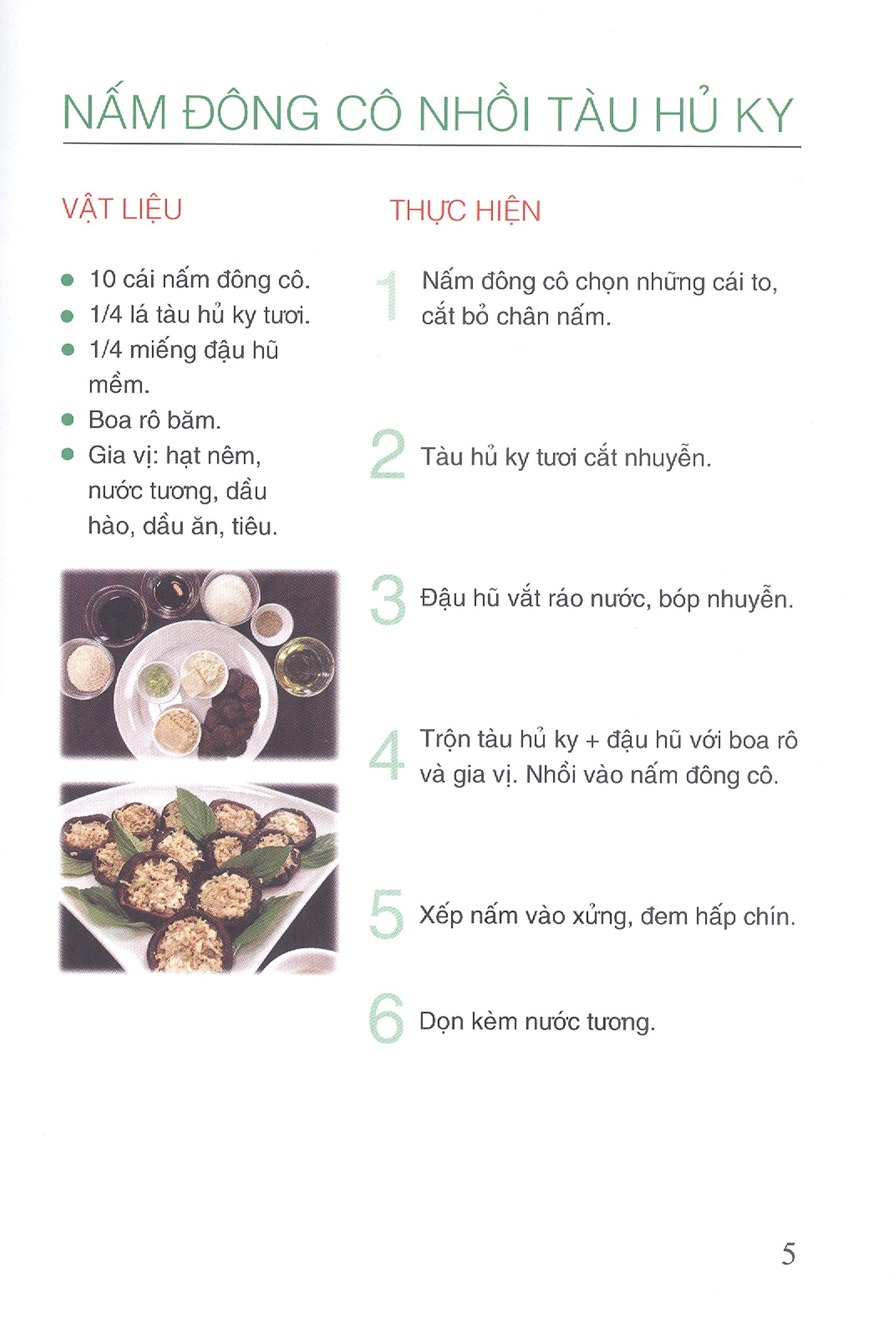 Sách 500 Món Chay Thanh Tịnh - Tập 12