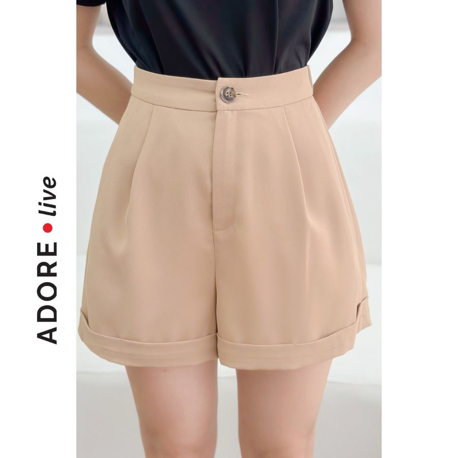 Quần Shorts casual style tuytsy lơ vê gấu 4 màu 323SO1015 ADORE DRESS