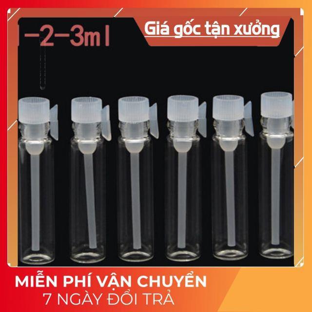 Vỏ lọ ống chiết mẫu thử nước hoa 1ml 2ml 3ml đựng dầu thơm