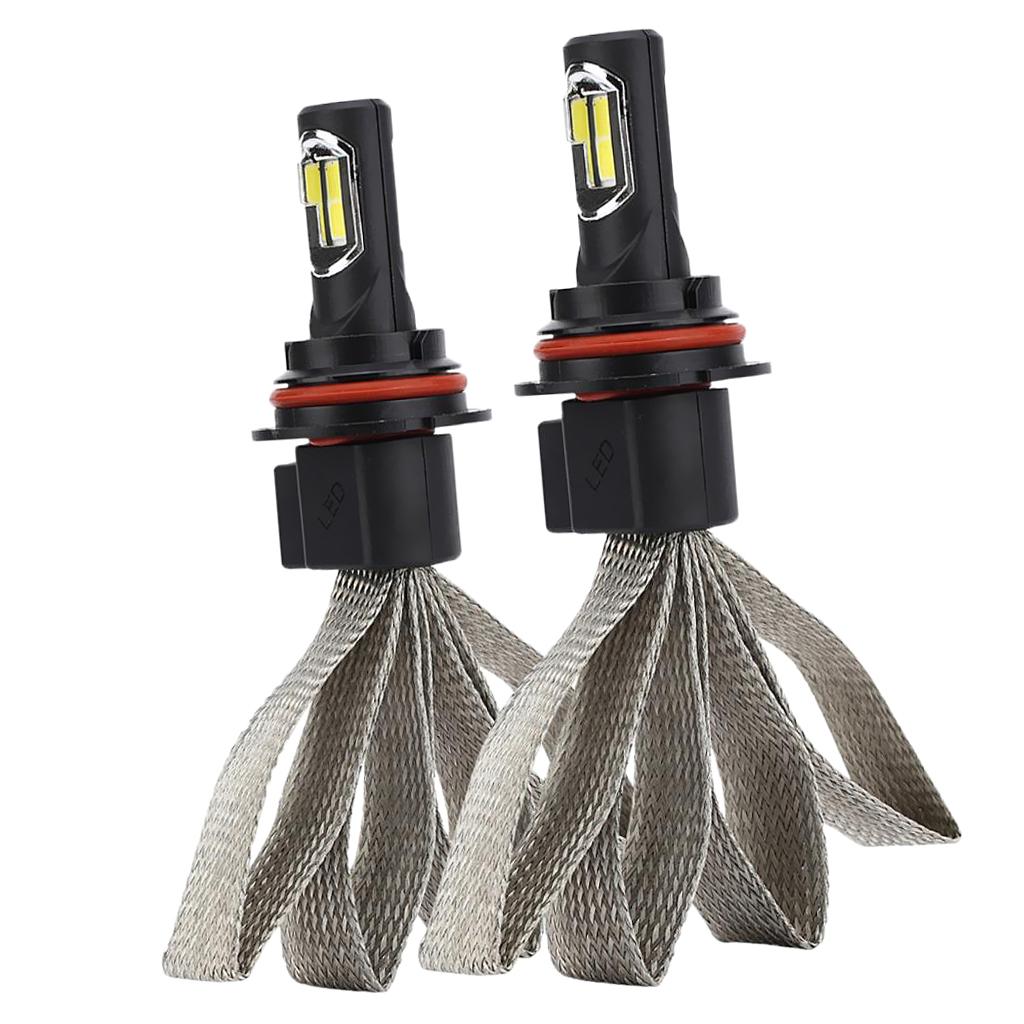 2X 60W 360 Beam Headlight Bulb Headlamp Conversion Kit 6000K 6400LM