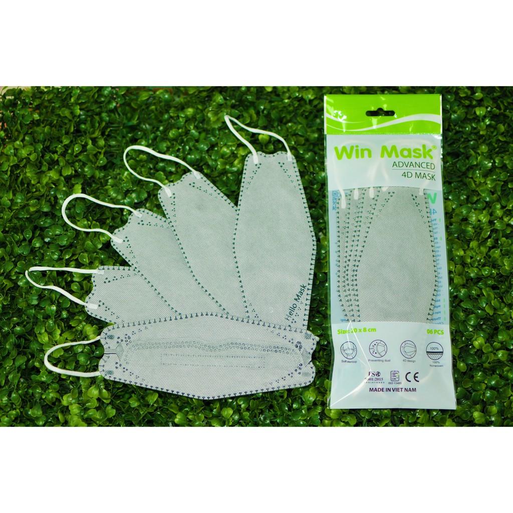 Khẩu Trang Cao Cấp 4D Win Mask 4 Lớp