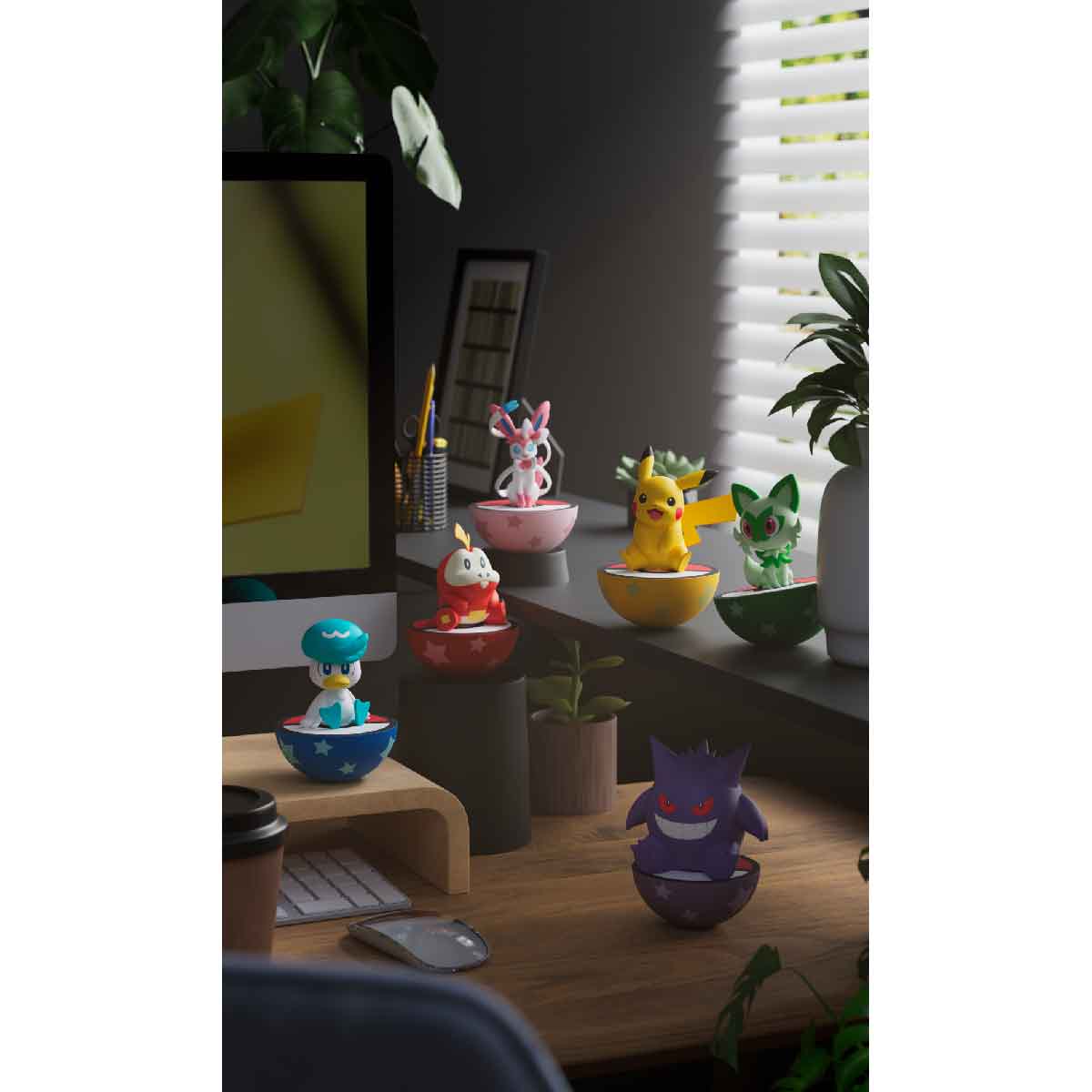 Đồ Chơi Mô Hình Pokemon Lật Đật - Fuecoco POKEMON TOYS FUECOCO/LBW24001