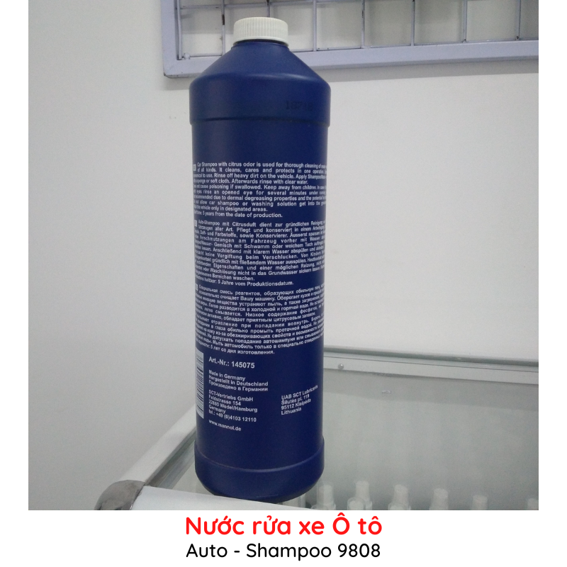 Nước rửa xe Ô tô 1000ml, Auto - Shampoo 9808