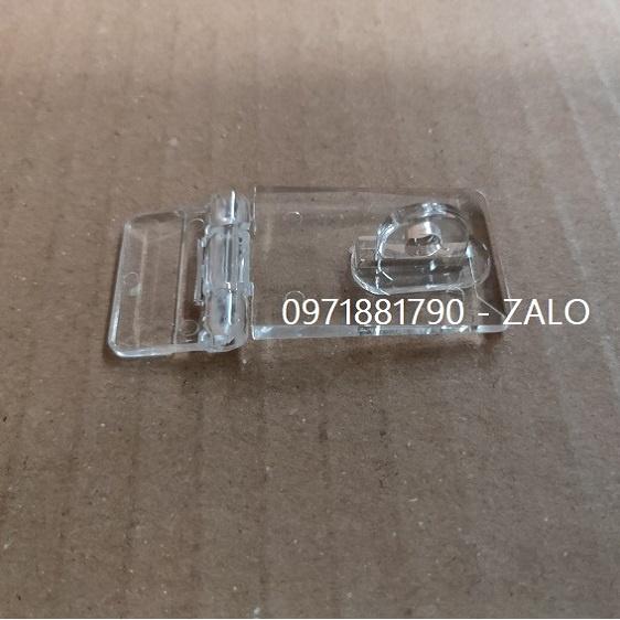Bản lề mica - khóa mica - tay cầm mica - keo dính mica trong