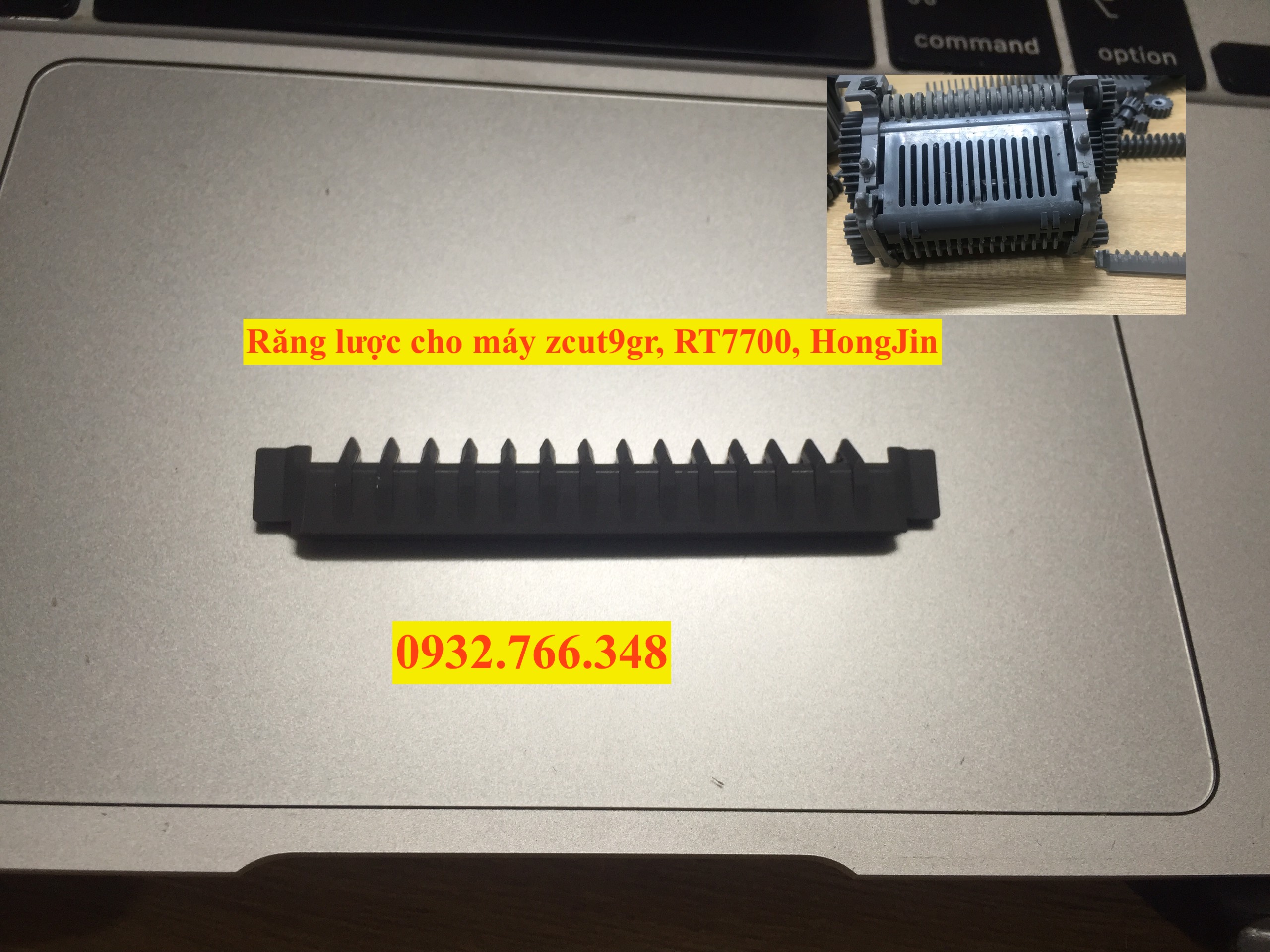 Phụ kiện răng lược 506 của Máy cắt băng keo tự động RT7700, Zcut-9GR Hongjin, Ezmro, Fuma, Yaesu