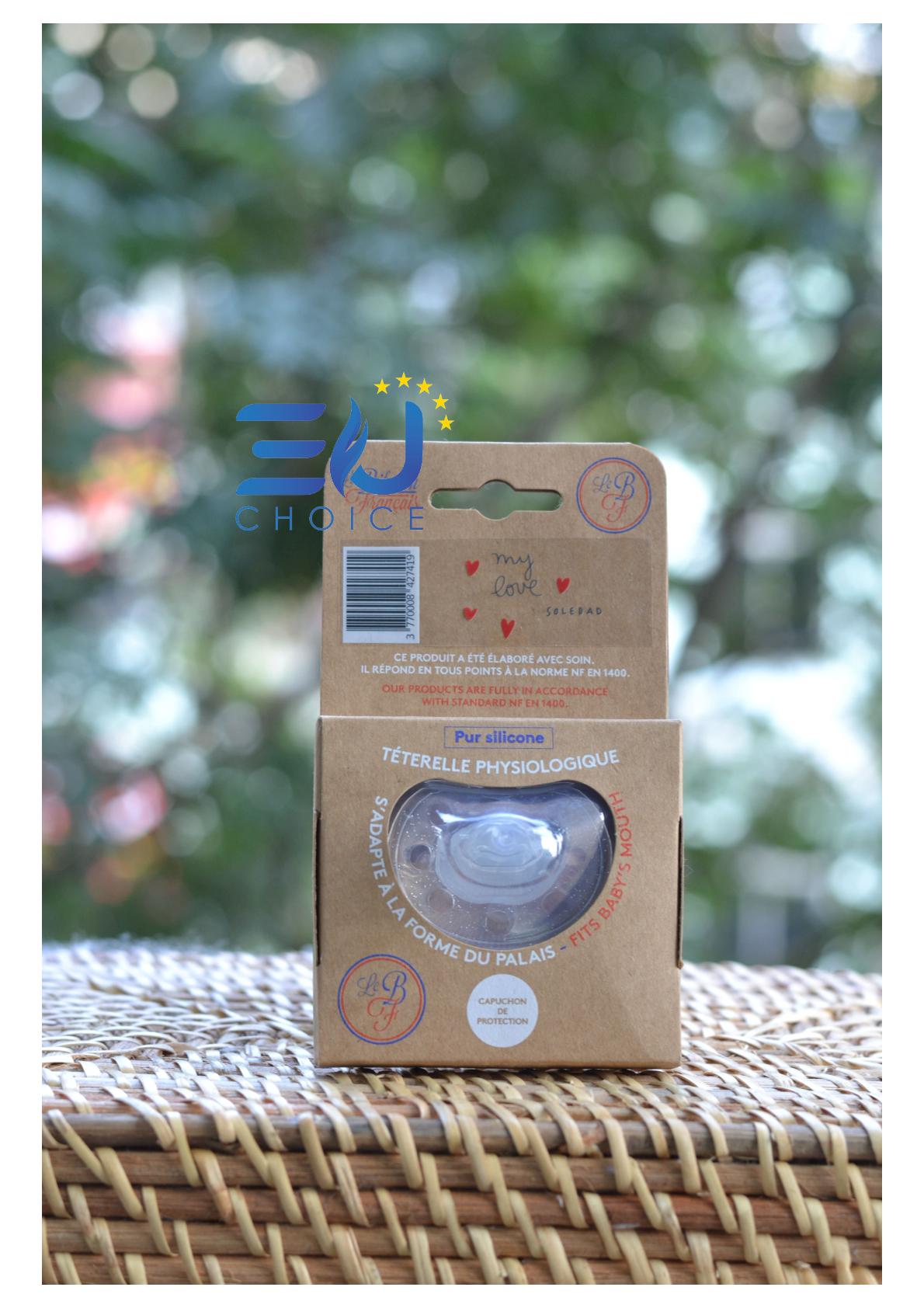 Ty ngậm LE BIBERON FRANCAIS bằng silicon - Tétra Medical
