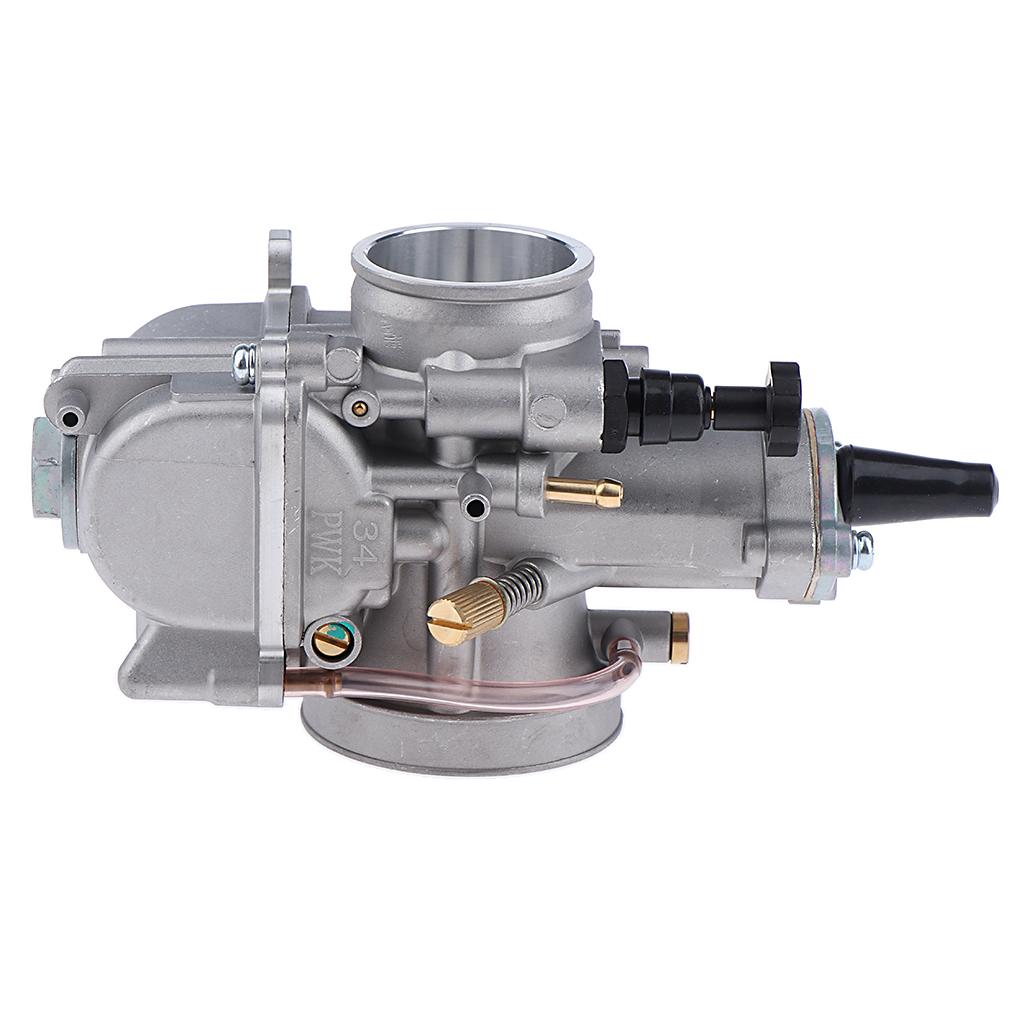 Pwk 34 Mm Bộ Chế Hòa Khí Carb Cho 2 Thì Xe Máy Xe Tay Ga Bụi Bẩn Xe Đạp Xe UTV ATV