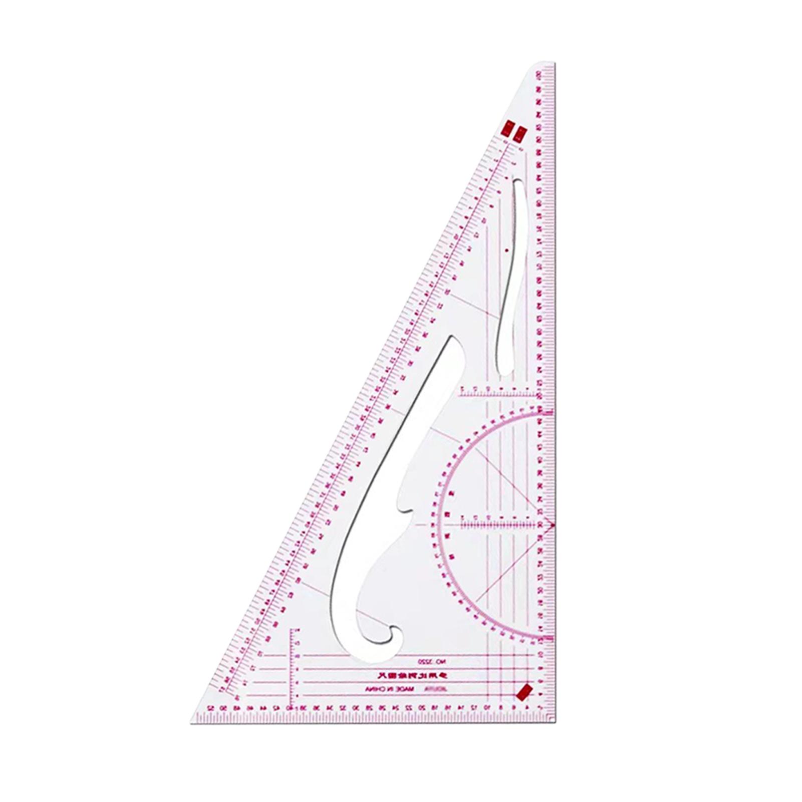 Thước Đo Cho Thợ May, Thước Kẻ Vẽ Quần Áo Khâu Tay Áo