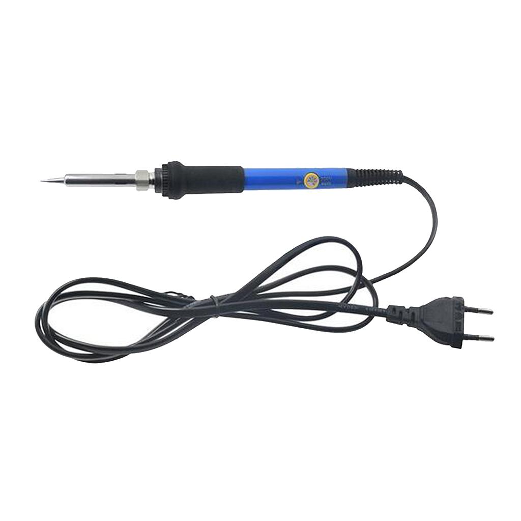 60W Adjustable Temperature Electric Welding Soldering Iron Tool 220V
