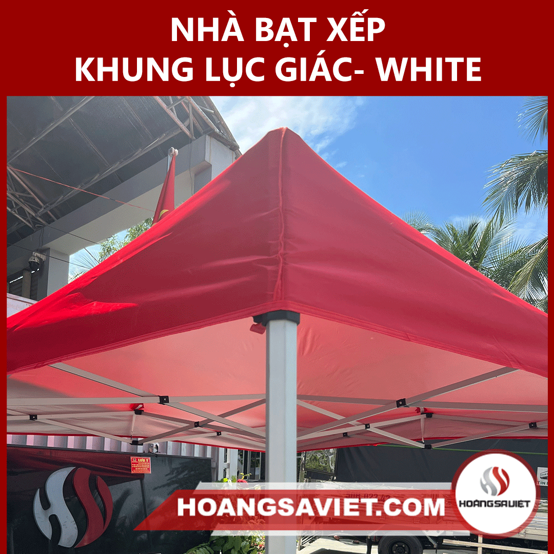 NHÀ LỀU DI ĐỘNG KHUNG LỤC GIÁC  3MX4.5M (Thép)