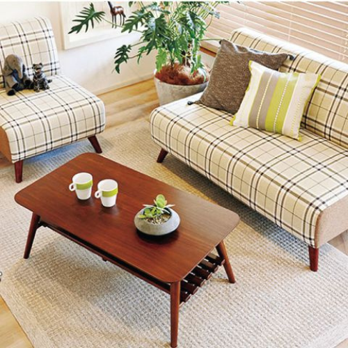 Bàn sofa Olie Japan 3590- Màu nâu đậm