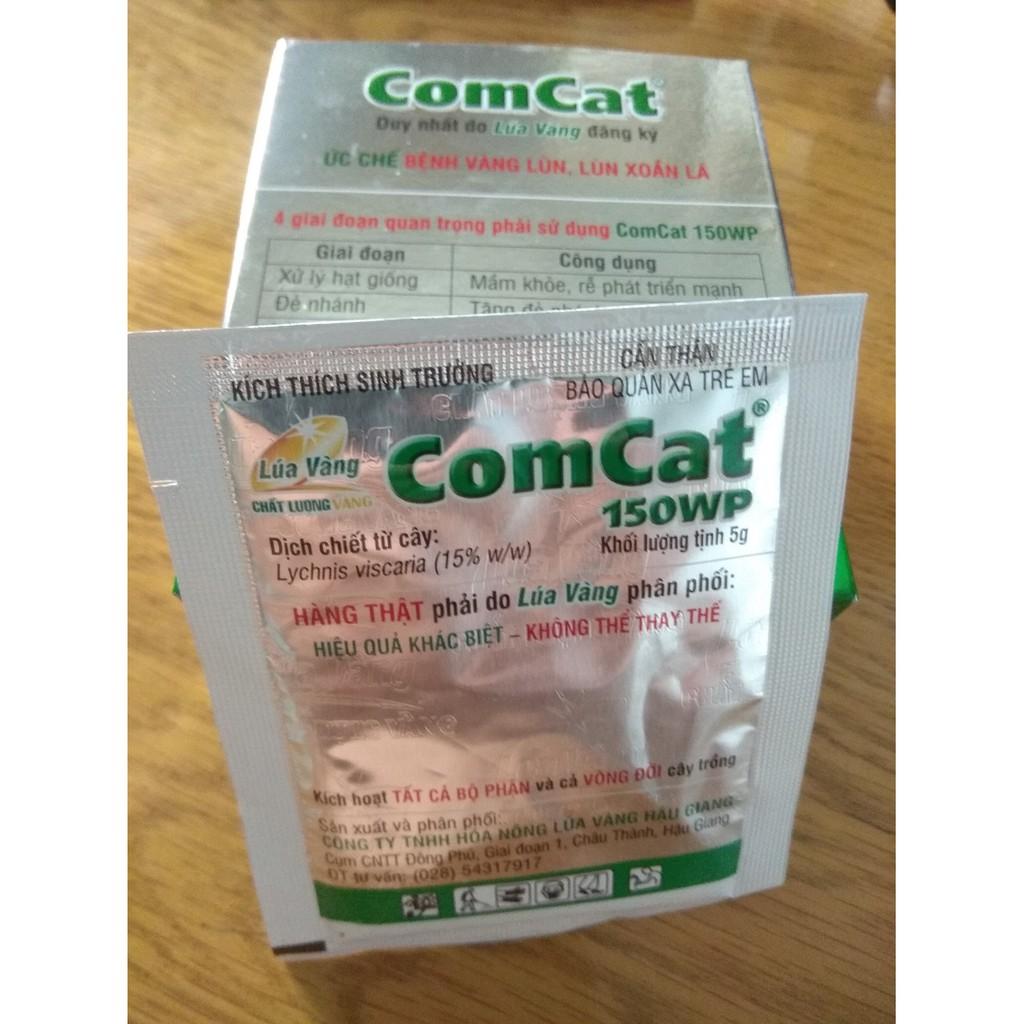 Hộp 10 gói phân bón điều hòa sinh trưởng COMCAT 150WP - gói 5 gram