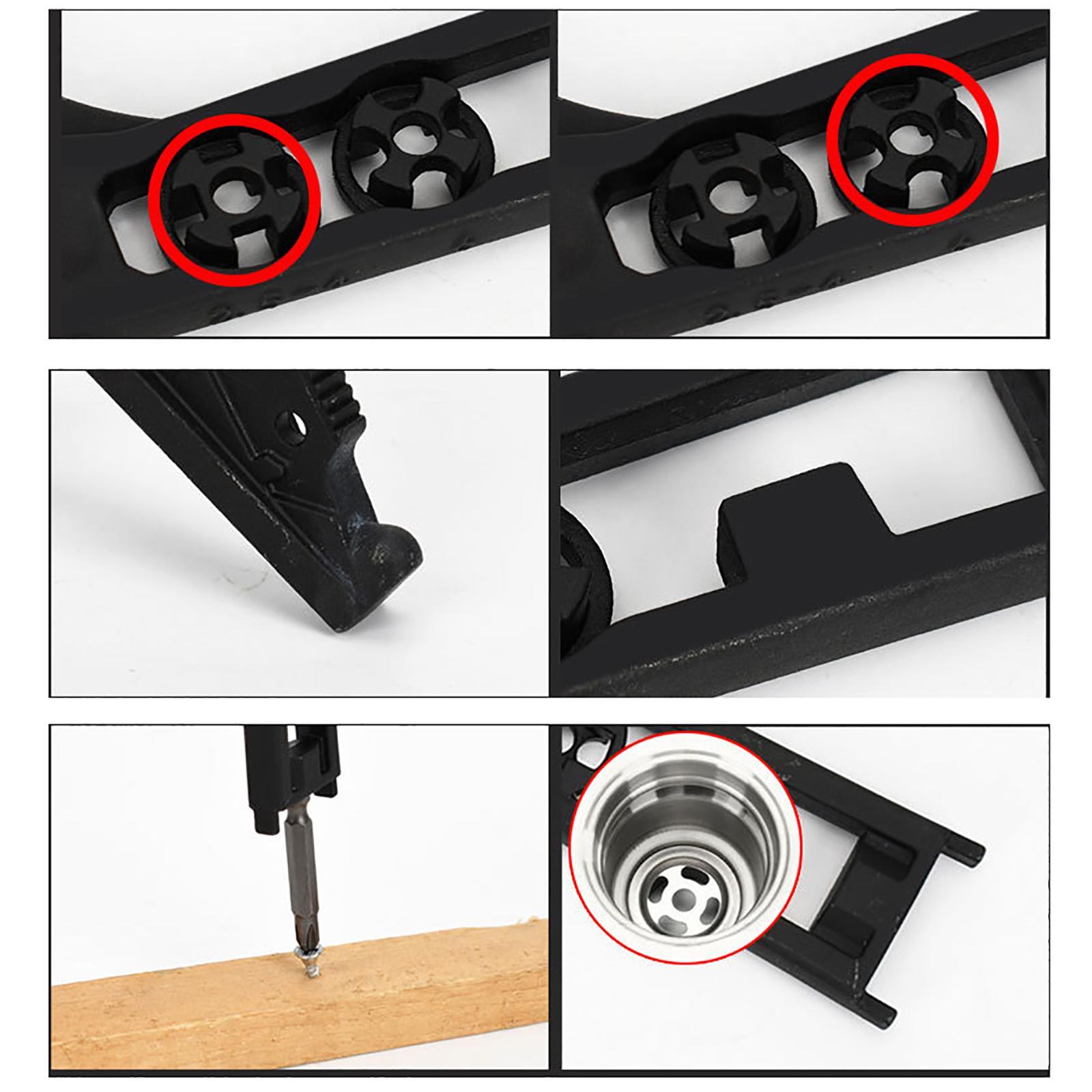 Multi-Function Adjustable Wrench Repair Tool for Bathroom Tube Water Pipe