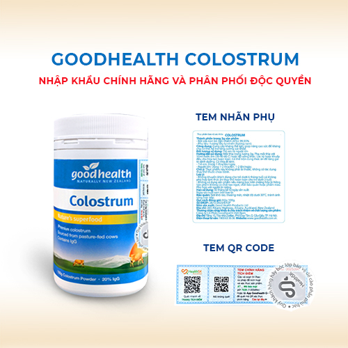 Combo 2 hộp Sữa non Goodhealth Colostrum (100gr)_Nhập khẩu New Zeland