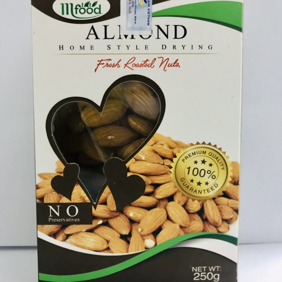 Hạnh Nhân Lõi 250G Mfood