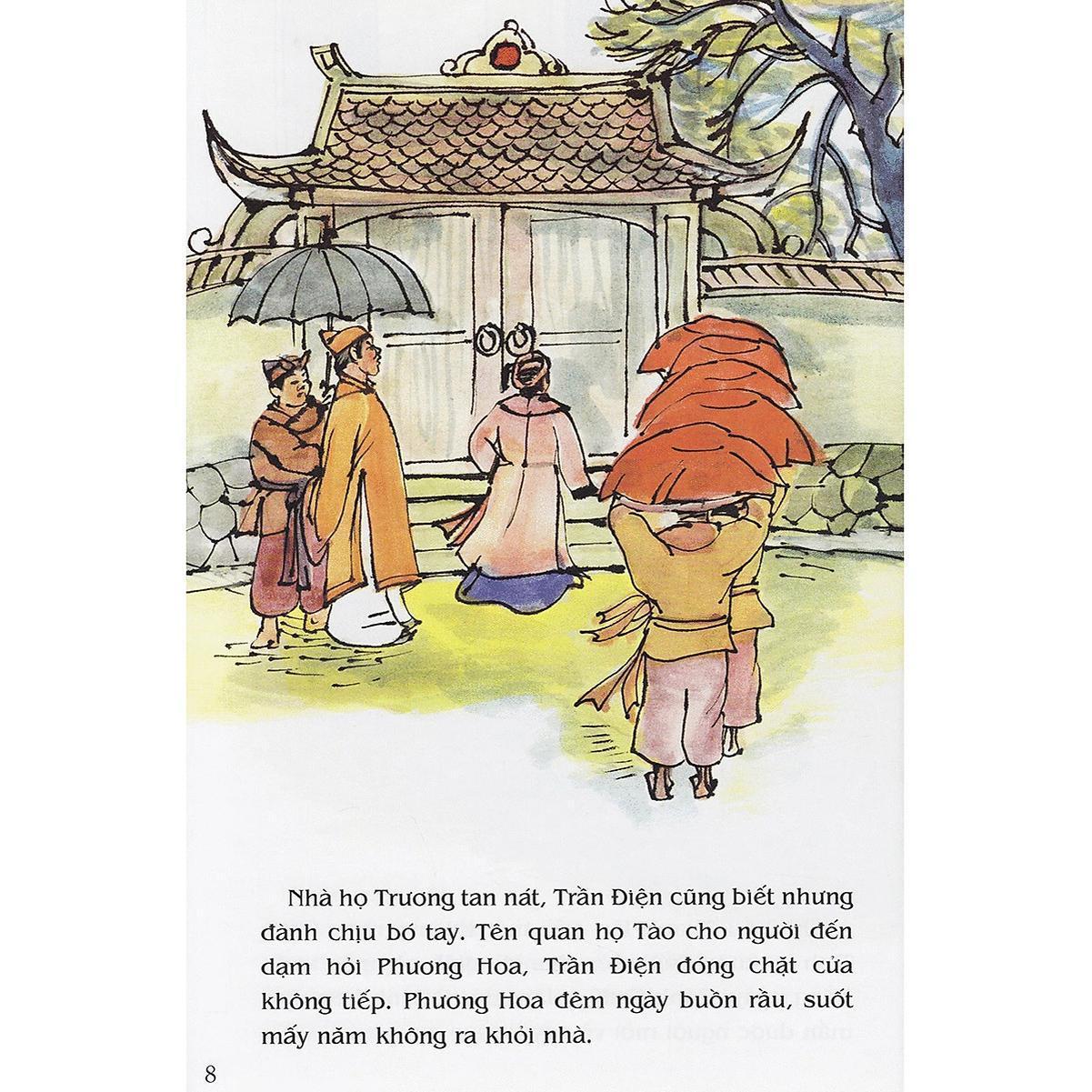 Sách - Nàng Phương Hoa - Tranh Truyện Dân Gian Việt Nam - NXB Kim Đồng