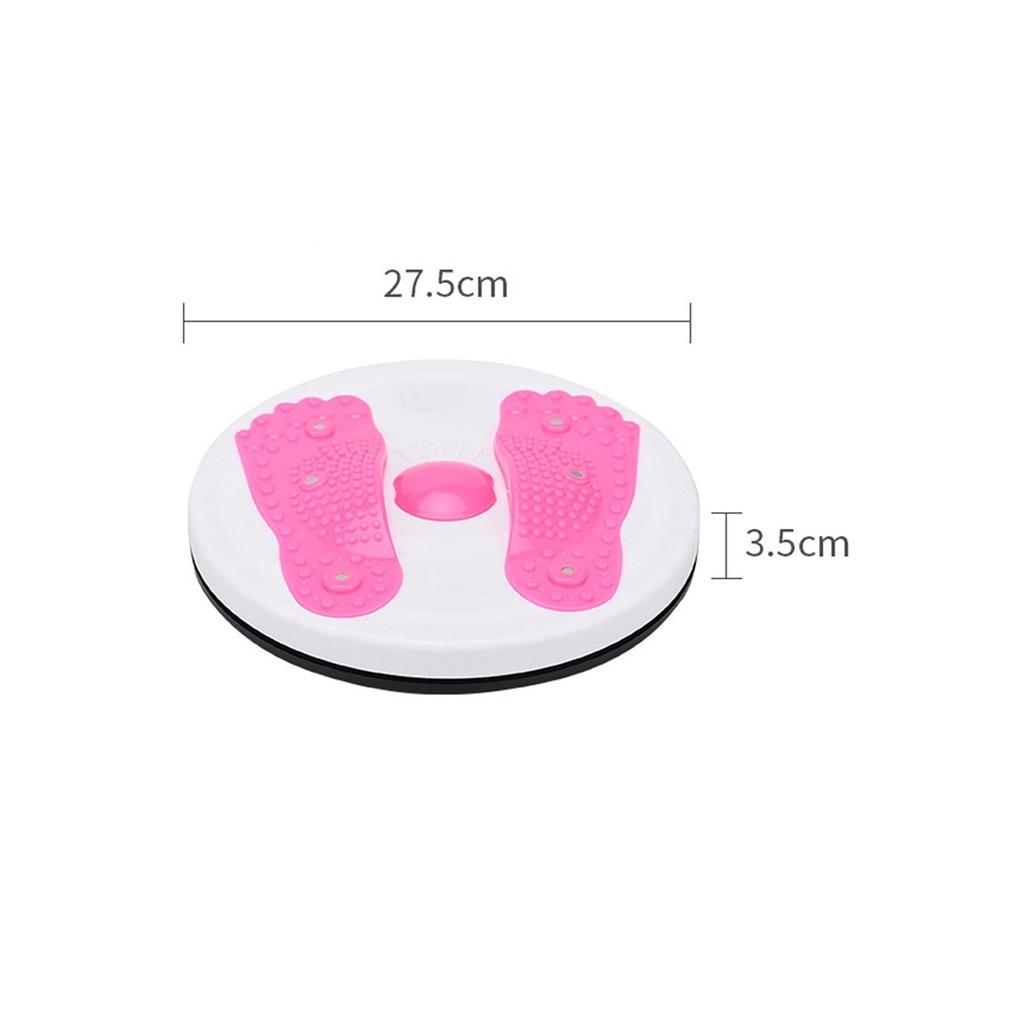 Đĩa Xoay Eo 360 Độ Chống Trượt, Gai Mát Xa Chân, Đĩa Xoay Tập Thể Dục Cao Cấp Giảm Mỡ Bụng