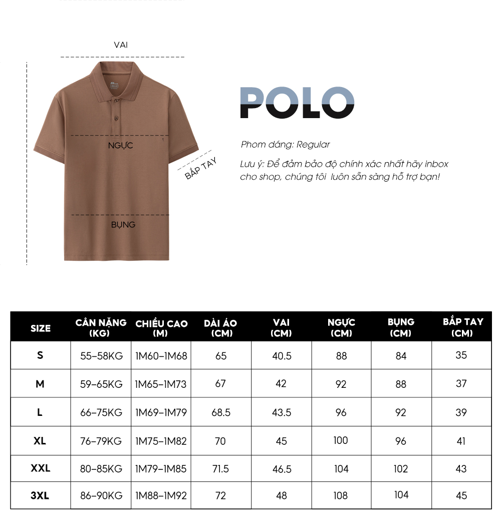 Áo Polo Nam 5S FASHION, Chất Cotton Mát, Thấm Hút, Thiết Kế Trơn, Phom Regular Thoải Mái Dễ Mặc (APC24009)