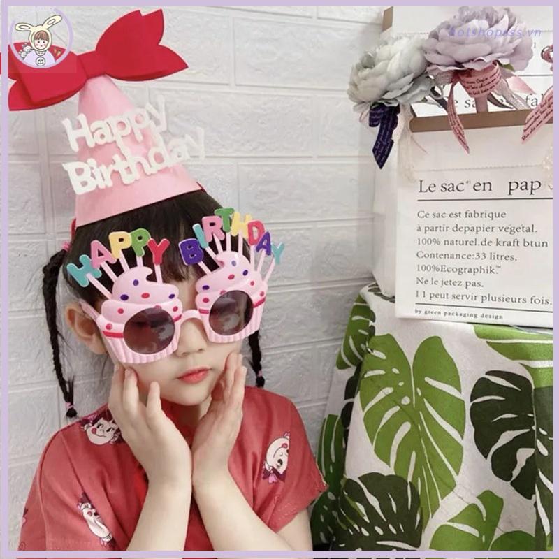 Mũ Sinh Nhật Đính Nơ Dễ Thương Có Thể Điều Chỉnh Cho Tiệc Sinh Nhật