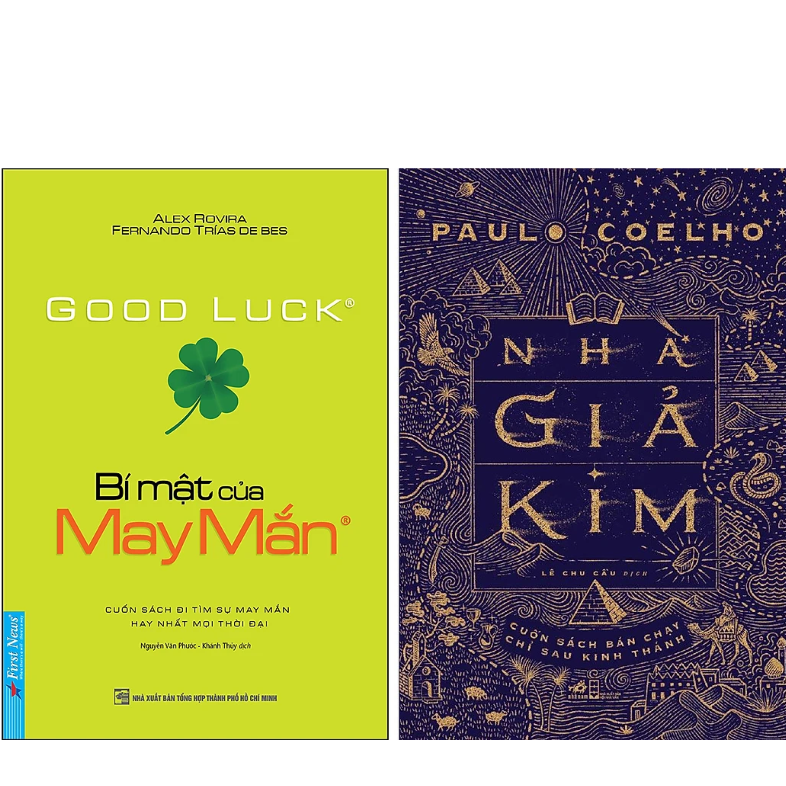 Combo 2Q Sách Kinh Điển : Bí Mật Của May Mắn  _ First News + Nhà Giả Kim  _ Nhã Nam