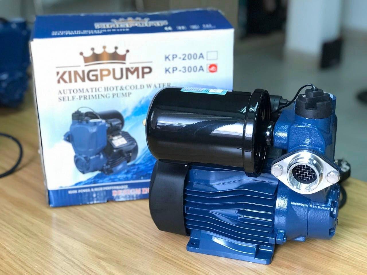 MÁY BƠM NƯƠC TỰ ĐỘNG 300W KINGPUMP KP-300A - HÀNG CHÍNH HÃNG