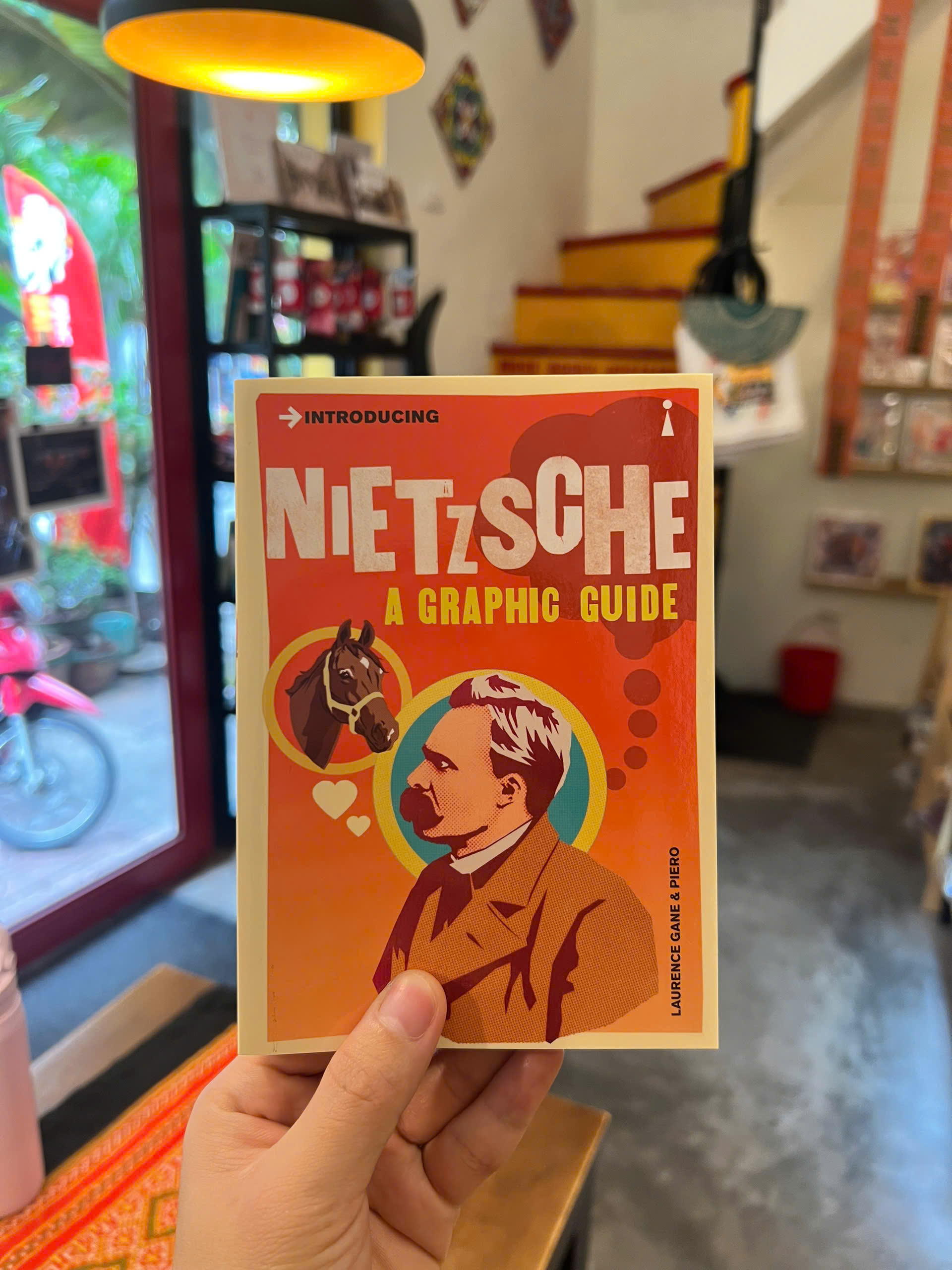 Sách - Introducing Nietzsche: A Graphic Guide by Laurence Gane | Psychology / Nonfiction / Ngoại văn