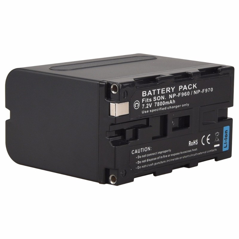Pin Cho Máy Quay Phim Sony NP-F970 NP-F960 7800mAh Cao Cấp - Hàng Nhập Khẩu