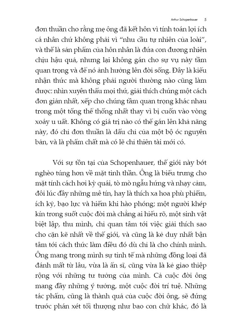 Những Tiểu Luận Về Tồn Tại - Schopenhauer