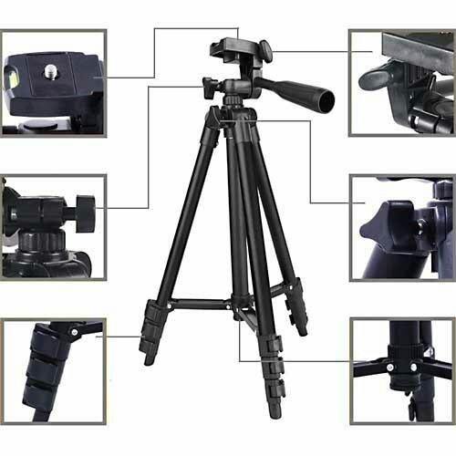 GẬY TRIPOD 3120 CHÂN ĐẾ CHỤP HÌNH LIVETREAM TỪ XA CHUẨN, BỀN LOẠI 1.